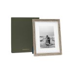 Beaded Frame Silver: 8x10