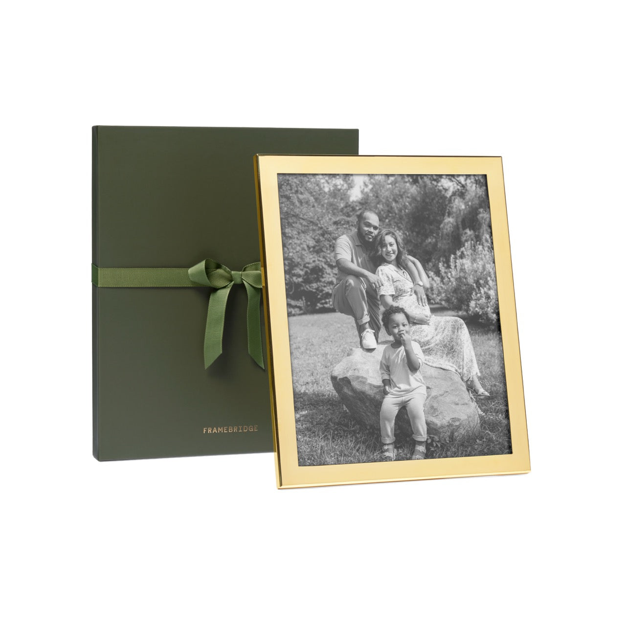 Fine Metal Frame Brass: 9x11 - Image 3