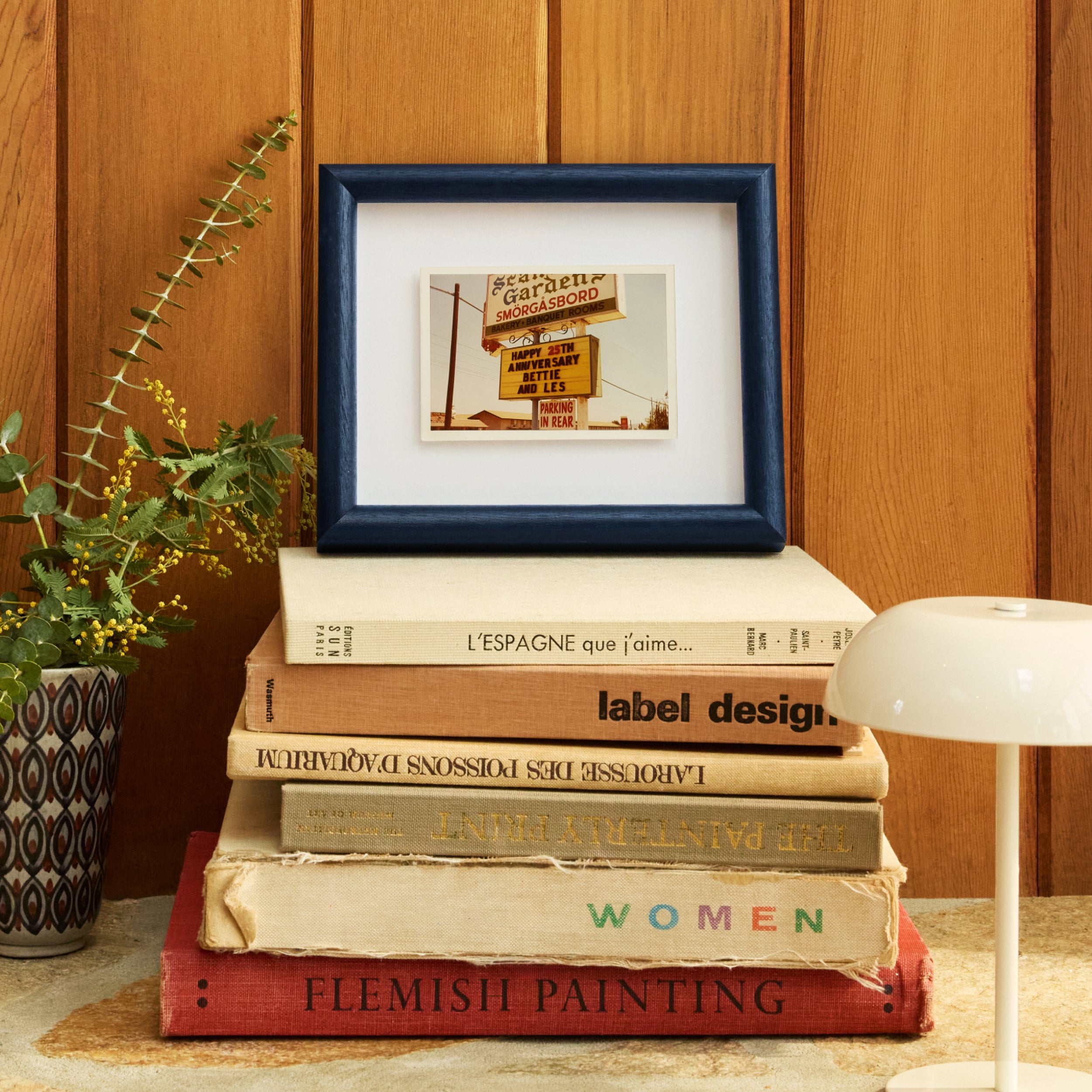 Indigo Walnut Round - Image 4